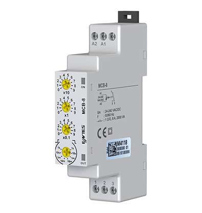 ENTES MCB-8 0,1sn-999dk HASSAS AYARLI ZAMAN RÖLESİ
