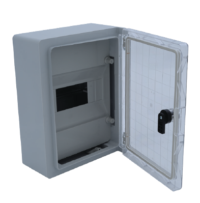 ÇETİNKAYA 18x24x12 1x6= 6 Otomat ŞEFFAF KAPAKLI PLASTİK OTOMAT DAĞITIM PANOSU IP65 ÇP 5110